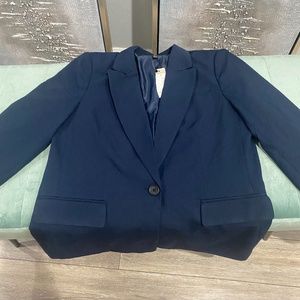 Banana Republic Navy Blazer.